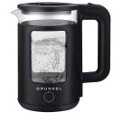 Grunkel HV-18CWPNG tetera eléctrica 1,8 L 1500 W Negro, Transparente