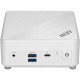 MSI Cubi 5 1M-614EU Intel Core 3 100U 8 GB DDR5-SDRAM 512 GB SSD Windows 11 Home Mini PC Blanco
