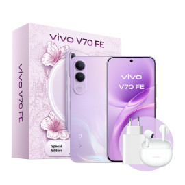 VIVO V70 Fe 17,4 cm (6.83'') SIM doble Android 16.0 5G USB Tipo C 8 GB 512 GB 7000 mAh Púrpura