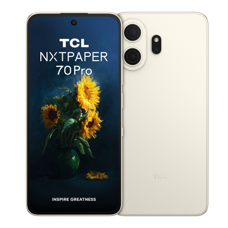 TCL 70 NXTPAPER Pro 17,5 cm (6.9'') SIM doble Android 16.0 5G USB Tipo C 8 GB 256 GB 5200 mAh Oro