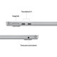 Apple MacBook Air 13'' M5 chip 10‑core CPU 10‑core GPU, 24GB, 1TB SSD - Plata
