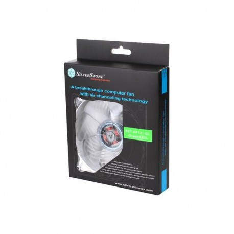 Silverstone AP121-GL Luz Verde 120x120x25