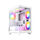 XYZ TITANIUM VIEW LITE Cristal Templado, 6x Ventiladores A-RGB de 120 mm, PWM