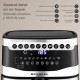 Grunkel MAXYSTEELFRYER freidora Sencillo 9 L Independiente 2200 W Freidora de aire caliente Negro, Acero inoxidable
