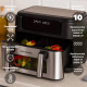 Grunkel 8426156019024 freidora Doble 10 L Independiente 2800 W Freidora de aire caliente Negro