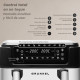 Grunkel 8426156019024 freidora Doble 10 L Independiente 2800 W Freidora de aire caliente Negro