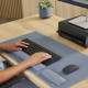 Fellowes Breyta descansa muñecas Silicona Azul claro