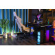 The G-Lab K Seat Platinium Silla para videojuegos universal Asiento acolchado Gris