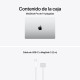 APPLE - Apple MacBook Pro 14'' M5 Pro chip 15‑core CPU 16‑core GPU, 24GB, 2TB SSD - Plata - mjlv4y/a