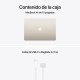 APPLE - Apple MacBook Air 15'' M5 chip 10‑core CPU 10‑core GPU, 24GB, 1TB SSD  Blanco estrella - mdvf4y/a