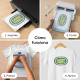 CRICUT - CRICUT PRINTABLE IRON-ON FOR BRIGHT FABRIC A4 - 5 SHEETS - 2011838