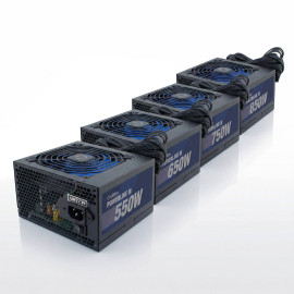 COOLBOX - CoolBox PACK FUENTES DE ALIMENTACION POWERLINE III 550/650/750/850W 85%EFI - COO-PACK-FAPW3