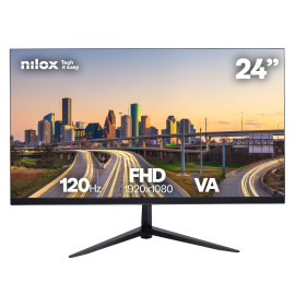 Nilox NXM24FHD1205 pantalla para PC 61 cm (24'') 1920 x 1080 Pixeles Full HD LCD