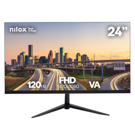 Nilox NXM24FHD1205 pantalla para PC 61 cm (24'') 1920 x 1080 Pixeles Full HD LCD