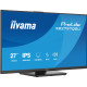 iiyama ProLite XB2797QSU-B1 pantalla para PC 68,6 cm (27'') 2560 x 1440 Pixeles Quad HD LED Negro
