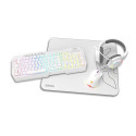 KROM - Krom Kenta 4 in 1 RGB Gaming Kit, Blanco - nxkromkentaspwh