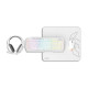 KROM - Krom Kenta 4 in 1 RGB Gaming Kit, Blanco - nxkromkentaspwh