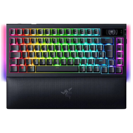 RAZER - Razer BlackWidow V4 Pro teclado Juego USB + RF Wireless + Bluetooth QWERTY