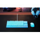 Steelseries Apex 3 TKL - US teclado Juego USB QWERTY Inglés de EE. UU. Color aguamarina