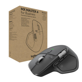 Logitech MX Master 4 for Business ratón Oficina mano derecha RF Wireless + Bluetooth 8000 DPI