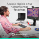 Logitech MX Master 4 for Business ratón Oficina mano derecha RF Wireless + Bluetooth 8000 DPI