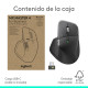 Logitech MX Master 4 for Business ratón Oficina mano derecha RF Wireless + Bluetooth 8000 DPI