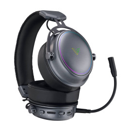 Rapoo VH800 Auriculares True Wireless Stereo (TWS) Diadema Juego USB Tipo C Bluetooth Negro, Gris