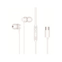 Conceptronic BRENDAN03W auricular y casco Auriculares Alámbrico Dentro de oído Llamadas/Música USB Tipo C Blanco