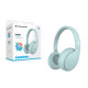 Conceptronic PARRIS04B auricular y casco Auriculares Inalámbrico y alámbrico Diadema Llamadas/Música Bluetooth Azul claro
