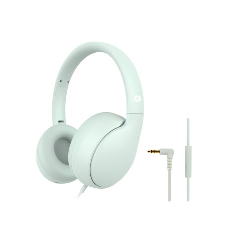 Conceptronic PARRIS04GT auricular y casco Auriculares Alámbrico Diadema Llamadas/Música Verde claro