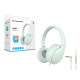 Conceptronic PARRIS04GT auricular y casco Auriculares Alámbrico Diadema Llamadas/Música Verde claro