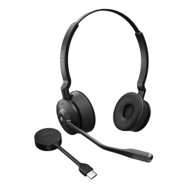 Jabra Engage 55 SE Auriculares Inalámbrico Diadema Oficina/Centro de llamadas USB Tipo C Negro