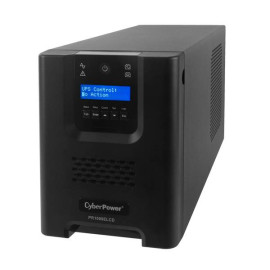 CyberPower PR1000ELCD 1000VA 8AC outlet(s) Torre Negro sistema de alimentación ininterrumpida (UPS)