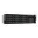 QNAP TS-H1655XEU-RP Servidor de almacenamiento Bastidor (3U) Intel Atom® C5125 8 GB DDR4 0 TB QuTS hero Negro, Gris