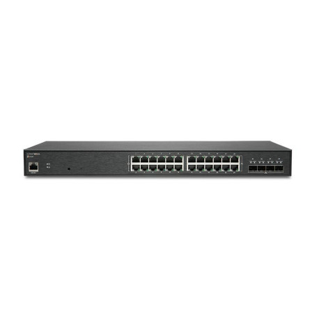 SonicWall SWS14-24 Gestionado L2 Gigabit Ethernet (10/100/1000) 1U Negro