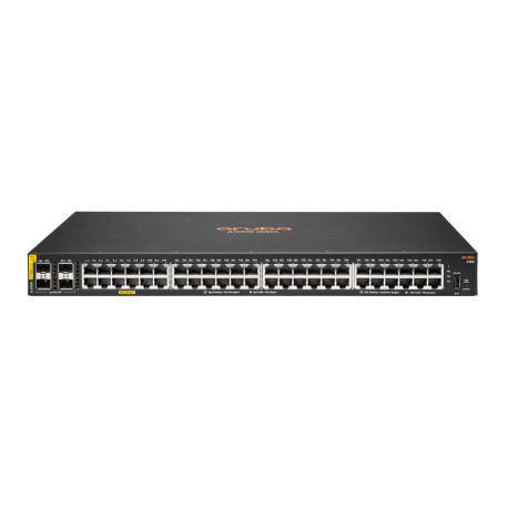 HPE Aruba Networking 6100 48G Class4 PoE 4SFP+ 370W Gestionado L3 Gigabit Ethernet