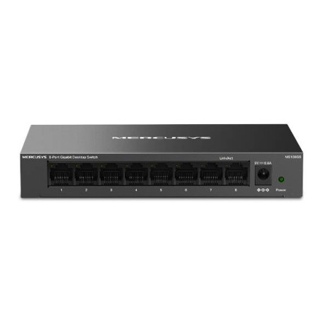 Mercusys MS108GS-M2 switch Gigabit Ethernet (10/100/1000) Negro