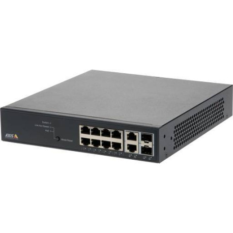 Axis T8508 Gestionado Gigabit Ethernet (10/100/1000) Energía sobre Ethernet (PoE) 1U Negro