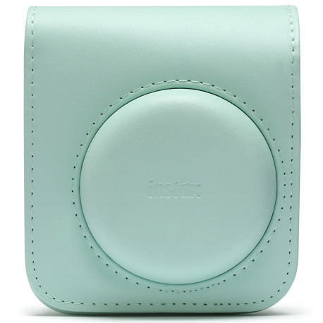 FUJIFILM FUNDA INSTAX MINI 12 MINT GREEN / FUNDA DE CÁMARA CON CORREA AJUSTABLE
