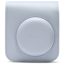 FUJIFILM FUNDA INSTAX MINI 12 CLAY WHITE / FUNDA DE CÁMARA CON CORREA AJUSTABLE
