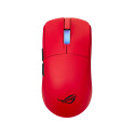 ASUS ROG Harpe II Ace RED ratón Juego mano derecha RF Wireless + Bluetooth + USB Type-A Óptico 42000 DPI