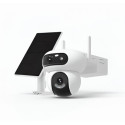 EZVIZ WIFI& 4G DUAL LENS HB90 CÁMARA A BATERÍA ROTATIVA 4MP+4MP PANEL SOLAR KIT