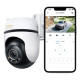 TP-Link TAPO C530WS cámara de vigilancia Torreta Cámara de seguridad IP Exterior 2880 x 1620 Pixeles Pared