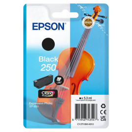 Epson 250 Violin Claria Photo HD cartucho de tinta 1 pieza(s) Original Negro