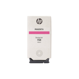 HP - HP Cartucho de tinta magenta DesignJet 768 de 500 ml - 4S5B3A