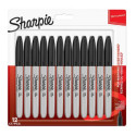 Sharpie 1996111 marcador permanente Punta fina Negro 12 pieza(s)