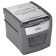 Rexel AutoFeed 45X triturador de papel Corte cruzado 55 dB Negro, Plata