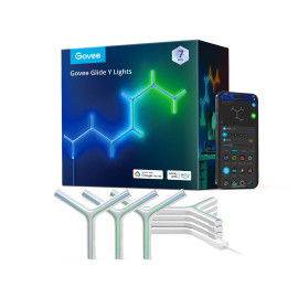GOVEE - Govee Glide RGBIC Y Lights Luz de pared inteligente Wi-Fi/Bluetooth 72 W