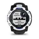 Garmin Instinct 2,79 cm (1.1'') MIP 50 mm Digital 176 x 176 Pixeles Pantalla táctil Negro, Blanco GPS (satélite)