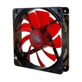 NOX COOLFAN 12CM LED ROJO